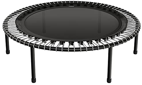 bellicon Mini Trampolin | Seilring-Federung bis 150 kg | Indoor Fitness Trampolin für Erwachsene | Schraubbeine