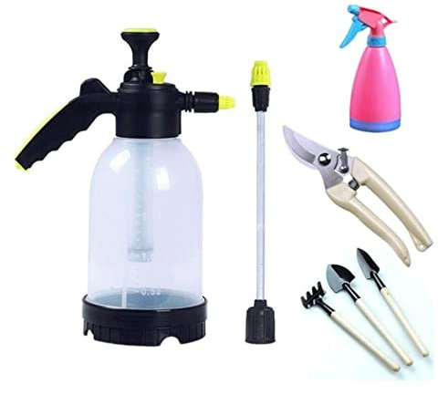 Arrosoir Arrosage Peut Bouteille d'eau Arroseur Pneumatique Pulvérisateur Bouteille Arrosoir Jardin Arroseur Outils De Jardinage Arrosoir Plante Interieur (Color : D)