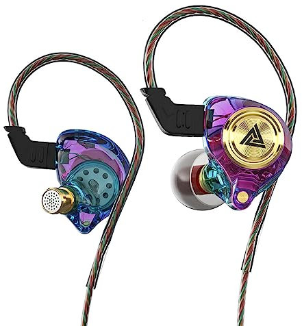 CLSSLVVBN AK3 File Auriculares con Cable Auriculares de 3,5 mm con micrófono Auriculares para teléfonos Inteligentes, Vistoso