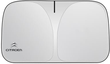 WERTYUV Sonnenschutz Auto Frontscheibe, für Citroen Jumper 2006-2021 Frontscheibenabdeckung Sommer Blockiert Faltbar Einfache Lagerung verschleißfest