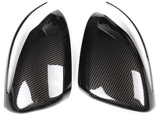 LAHMNR Auto Spiegelkappen Für C W205 Für E W213 Für GLC-Klasse X253 Für S-Klasse W222 ABS 2 Stück LHD Auto-Rückspiegelkappenabdeckung Zierzubehör Rückspiegel Abdeckung
