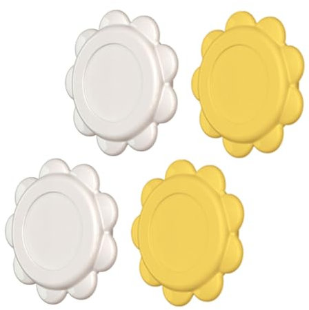 iplusmile 4stücke Magnetische Haken Selbstklebende Für Schlüssel Badezimmer Und Küchennutzung Sonnenblumenform Stark Und Langlebig Platzsparendes Design Zur Organisation Von
