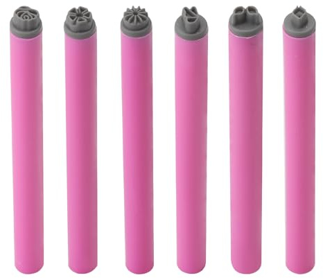 6 Stück Nail Stamp, Stempelstifte Für Nägel Nailart Stempel Stifte Set Nagel Blumen Design Stempelstifte Nagel-Graffiti Mode Nail Art Pen Set