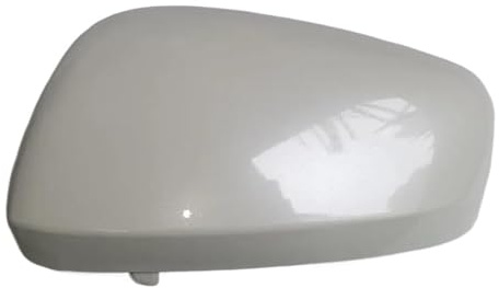 LTXCNI Alloggiamento dello Specchio per Renault per Kadjar 2016 2017 2018 2019 Accessori Auto Copertura Specchietto Retrovisore Custodia Guscio Coperchio Sinistro Destro Calotte specchietti(White L)
