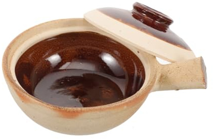 Veemoon Cazuela De Sopa De Estofado De Cerámica Cacerola Para Guisos Material De Cocina Utensilios Esenciales Para Cocinar Sopas El Hogar