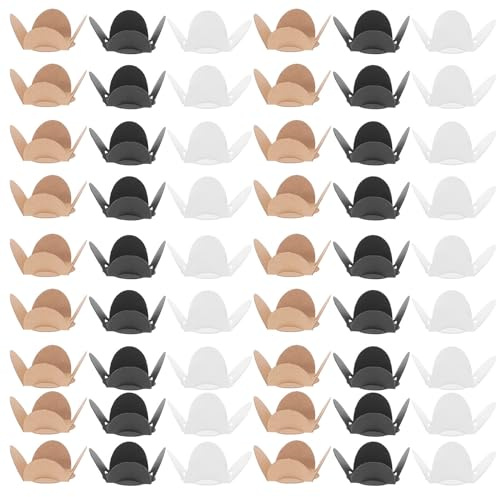 MOLUCKFU 120 Unidades De Papel De Soporte Para Chocolate Envoltorios Para Bombones De Despedida De Soltera Envoltorios Para Bombones De Cumpleaños Forros Para Trufas De Despedida De