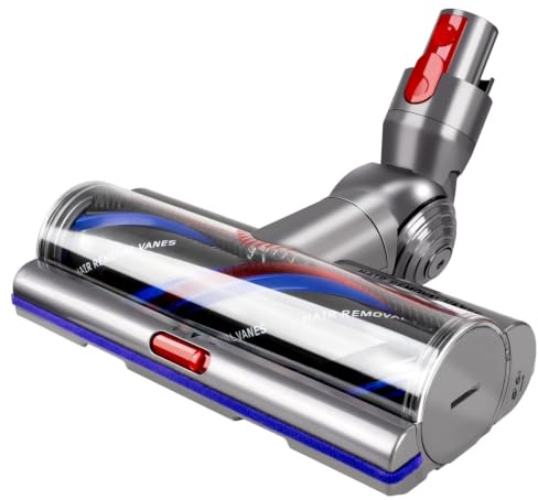 Torque Drive Bodendüse für Dyson V11 V15 V10 V8 V7 Bürste Anti-Tangle Einstellbare Saugkraft Elektrische Bodenbürste für Dyson SV10 SV11 SV12 SV14 SV15 Hartboden und Teppiche Ersatzbürste
