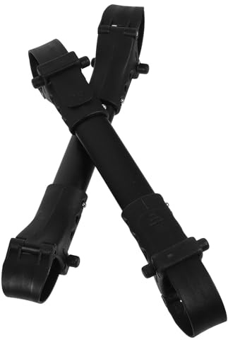Tofficu Conectores Paquete de 2 Piezas de Aluminio para Cochecito de Ñiño Gemelar Negro, Resistentes y Prácticos para Uso al Aire Libre