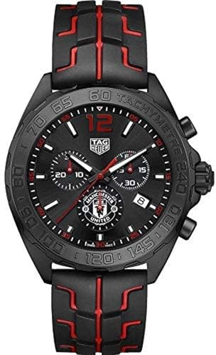 TAG Heuer Men's Formula 1 43mm Rubber Band Swiss Quartz Watch CAZ101J.FT8027