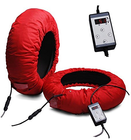 Couverture chauffante Pneu numérique Set 33-99C Parcours ConStands Rouge