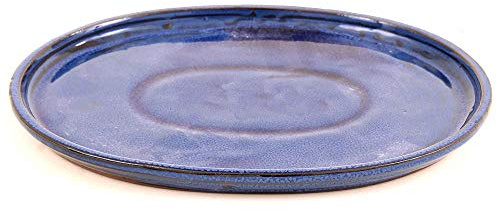 Bonsai - Untersetzer oval 26,5 x 21,5 cm, blau 54321