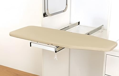 Table à repasser pliable et rotative - Rangement dans l'armoire - Pour maison, appartement
