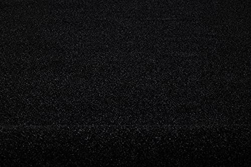 rugsx Kunstrasen Spring, Fertigmaß Schwarz 100x200 cm