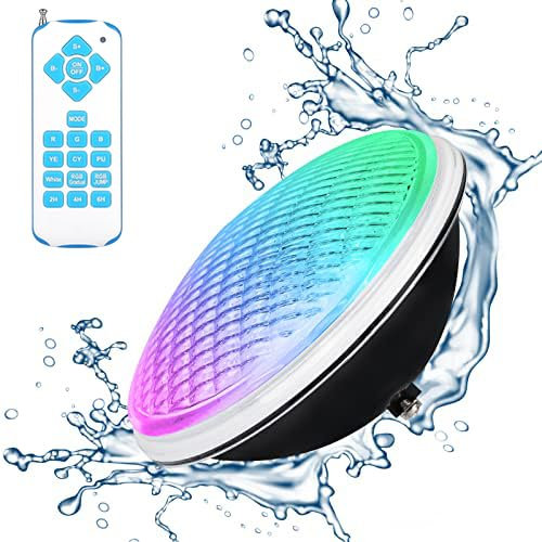 KOLLNIUN Par56 illuminazione piscina 42W luce subacquea luce piscina RGB con telecomando piscina luci piscina luce 12V AC/DC IP68