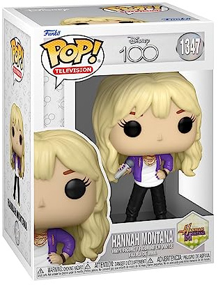 Funko Pop! TV: Hannah Montana - Hannah - Vinyl-Sammelfigur - Geschenkidee - Offizielle Handelswaren - Spielzeug Für Kinder und Erwachsene - TV Fans - Modellfigur Für Sammler und Display