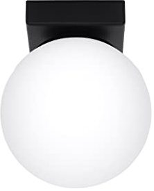 Sollux Yoli Globe Deckenleuchte Schwarz