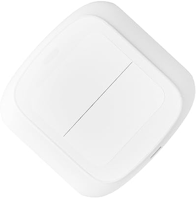 SUIOPPYUW Zigbee Funkschalter – Smart Home Automation mit Druckknopf, einfache Bedienung, Schalter, Druckknopf, Szenenschalter, Push, zigbee
