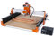 FoxAlien CNC Fraiseuse Masuter 3 avec roues en acier, machine à graver et à fraiser 3 axes 15.75 x 15.75 x 3.74 Zone de travail pour la découpe du bois, de l'acrylique, du MDF et du nylon