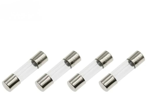 50 Stück 5 x 20 mm flinke Glassicherungen, sortiertes Kit, 5 x 20 mm, 250 V, 0,2 A, 0,5 A, 1 A, 2 A, 3 A, 4 A, 5 A, 6 A, 8 A, 10 A, 15 A, 20 A, 25 A, 30 A, AMP-Röhrensicherungen(Size:F10A)