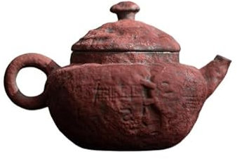 Théières Théière en Terre Cuite grossière de Style Ancien, théière pétrie à la Main, théière rétro Domestique, théière Simple, théière Kung Fu, théière Saisie à la Main Théière