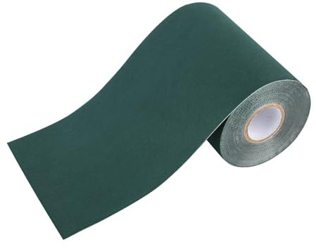 Brrnoo Artificial Grass Jointing Tape, Self-Adhesive Turf Seaming Tape for Synthetic Grass Carpet, Non-Slip Adhesive Bottom, Green Joining Tape for Synthetic Grass Lawns
