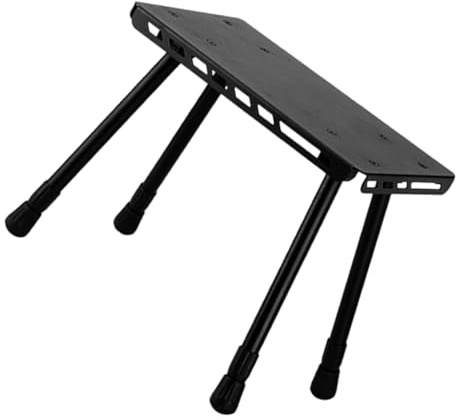 HANABASS Tragbarer Campingtisch kompakter Outdoor Tisch Klappbar und Leicht aus Eisen Verschleißfest für Camping und Angeln für Picknick und Grill