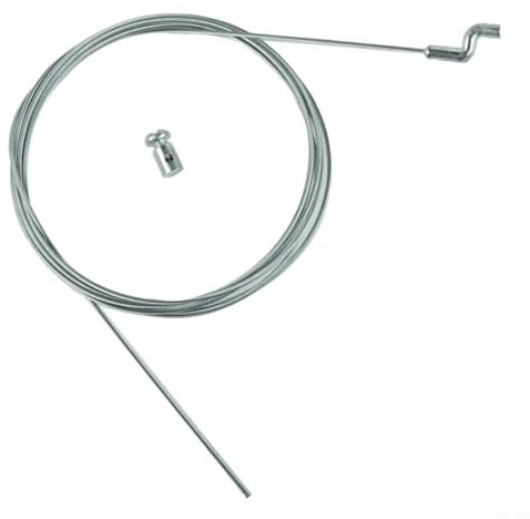 Besttoolifes Rasenmäher Gaszug, Radantriebskabel, 200 cm Z-Haken Zug Motor Bremse Radantrieb Gaszug für die meisten motorisierten Gartenmaschinen