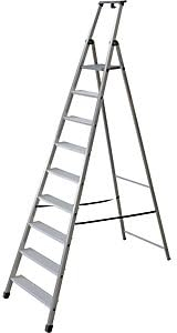 Facal PS-9M - Scala per gradini Piu Su Maxi 110, 9 gradini, piattaforma inclusa