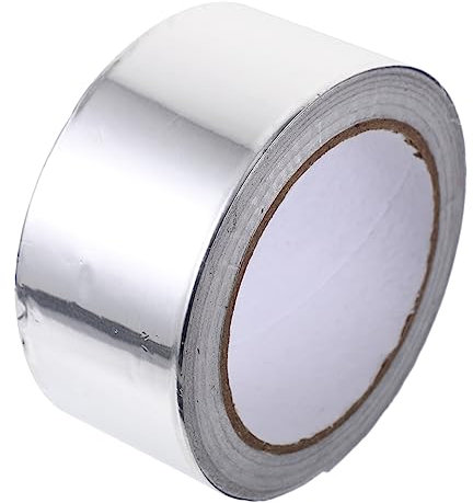 SOLUSTRE 20m Nastro in Alluminio Adesivo Nastro Di Alluminio Per Schermatura Isolante Monoconduttivo