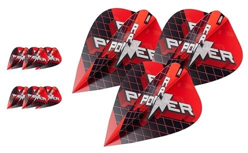 Target Darts Phil Taylor Gen 11 Power 9-Five Flights, Raw Power Pro Ultra Dart Flight Set, 9er Packung | Phil Taylor G11 Dart Flights, Professionelles Dart Zubehör - NO.2/NO.6/TEN-X/Kite/Vapor-S/Vapor