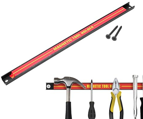 Binario Magnetico Per Utensili - Supporto Da Parete Per Portautensili, Barra Magnetica Per Stoccaggio Strumenti | Organizzatore Di Utensili Magnetico, Organizzatore Di Utensili