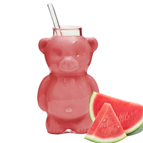 Bärenförmige Flasche, 300 Ml Bären Trinkbecher, Bärenförmiger Trinkbecher Für Milch, Ergonomischer Bärenbecher Für Espresso, Bär Tee Saft Trinken Kaffee Flasche Tasse