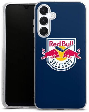 DeinDesign Silikon Hülle kompatibel mit Samsung Galaxy A16 5G Case transparent Handyhülle EC Red Bull Salzburg Offizielles Lizenzprodukt Eishockey