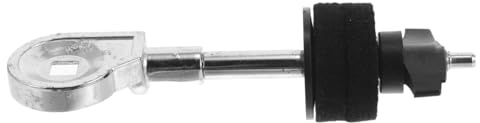 Pata de Tom Metálica para Batería, Accesorio Negro Cabezal | 1 Pieza, Metal Resistente, para Batería y Platillo, Uso en Actuaciones y Kits Variados