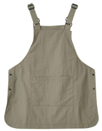 Gralara Trabajo delantal cómodo delantal de cocina doméstica para pintura de cocina DIY Craft, Verde Oliva