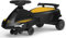 Lamborghini Swing Car Ride On Swivel Scooter Childrens Kids Toy Wiggle Gyro Twist & Go Gift With Light and Sound Yellow Black