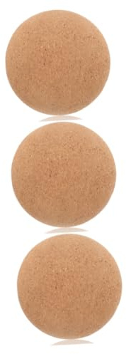 ifundom Kork Massageball für Yoga und Fitness Natürliche Korkmaterialien Effektive für Nacken Schultern und Füße für Selbstmassage und Muskelentspannung