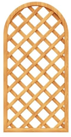 Clôture de jardin en treillis, clôture en treillis en bois, treillis extensible for plantes grimpantes, panneaux de clôture for plantes en treillis for jardin, terrasse, balcon en bois massif(Yellow,1