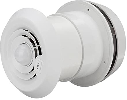 MEIVIYA RV Camper Auto Tetto Aspiratore Soffitto Uscita Aria Rotonda 12V Forte Vento con Luce LED for Ventilatore Caravan