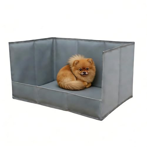 Lettiera per cani – Pareti alte pieghevoli 57x38x30 cm, toilette per animali impermeabile in PVC, stazione portatile per pipì per cani da interno con design facile da pulire | Formazione e Casa Appart