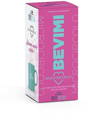 Montenatura® Bevimi Depur & Microcircolo – Dì Addio a Gambe Pesanti! Integratore Naturale con Vite Rossa, Biancospino e Cardo Mariano per Circolazione e Benessere Rapido 300 ml