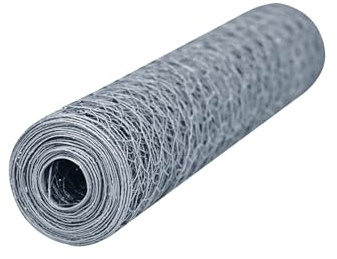 Windhager Malla galvanizada para Animales pequeños, Malla Hexagonal, Malla de 13 mm, 0,5 x 10 m