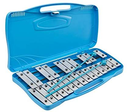 Metallophon Glockenspiel Xylophon 25 Noten 2 Oktave Soundsation SG-25N