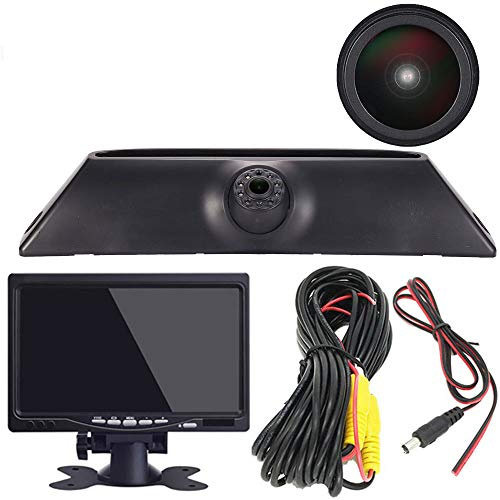 HD CCD IP68 Auto Wohnwagen Transporter Rückfahrsystem Bremsleuchte Rückfahrkamera Van Dachkamera Einparkkamera Einparkhilfen Mit winkelverstellbar Kompatibel mit Fiat IVECO Daily 4 V 5 Gen MPV SUV Bus