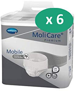 Hartmann MoliCare Mobile 10 Kanal Large - 6 Packungen mit je 14 Displayschutzfolien