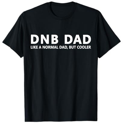 Drum Und Bass Dad Trommel & Bass Lustig DNB T-Shirt