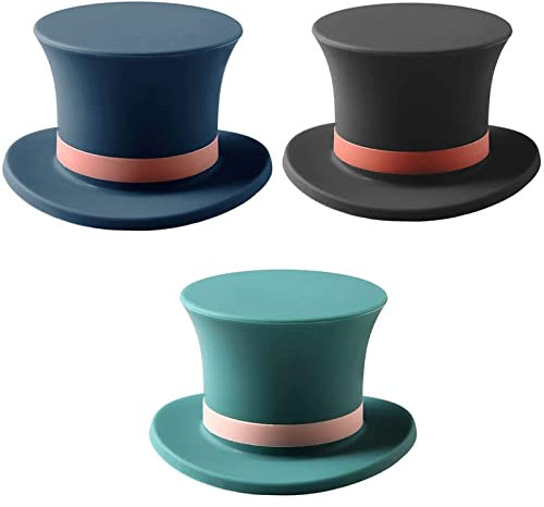 LAIYOHO 3er Set Silikon Weinkorken – Lustige wiederverwendbare Korken für Rotwein, Champagner und Biersoda – Innovativer Flaschenverschluss.