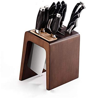 Portacoltelli Forniture per la Cucina Domestica Porta coltelli Multifunzionale Porta coltelli in Legno Porta coltelli Porta coltelli da Cucina Coltello
