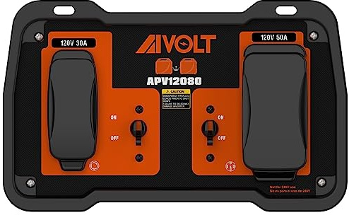 AIVOLT 120V 50-Amp Parallel Kit for Inverter Generators, ANSI/PGMA G300-2018 Standard Parallel Link with L5-30R and 14-50R RV Ready Outlet
