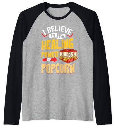 Machine à pop-corn saine Snack Movie Chips Manche Raglan